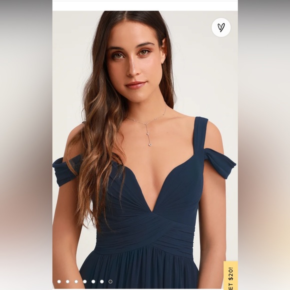 Navy blue dress - Picture 5 of 7